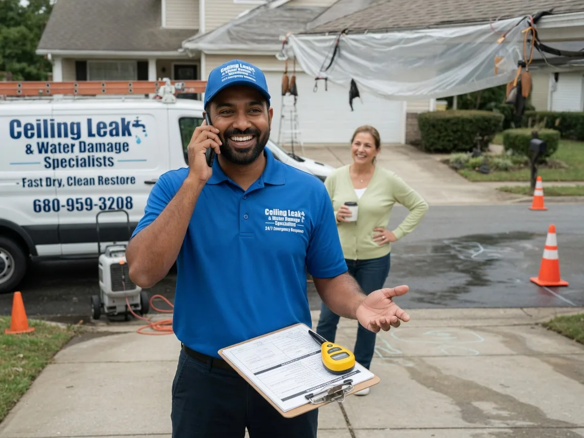 Ceiling Leak Cleanup Gosnell, AR FAQs