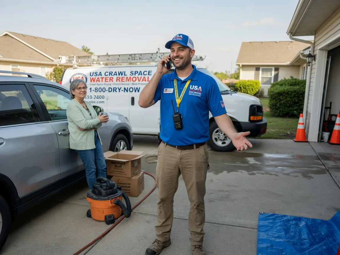 Crawl Space Water Removal Gosnell, AR FAQs